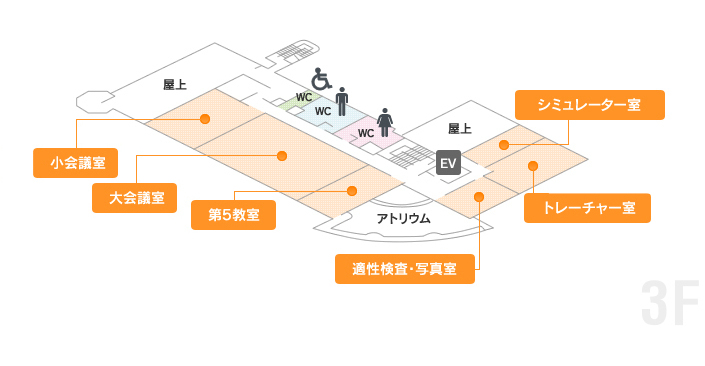 本校舎１FフロアーMAP